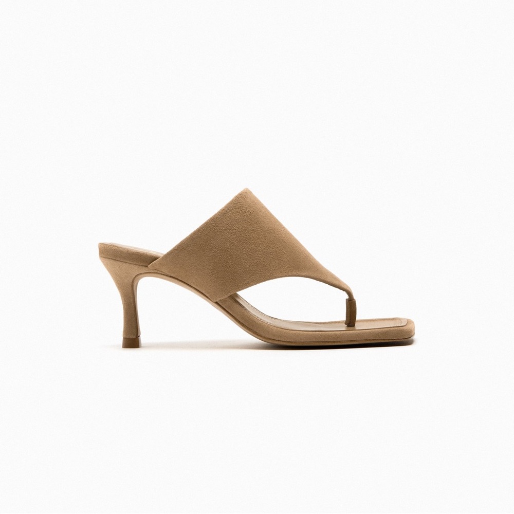 Price Firm - ZARA Suede Sandals